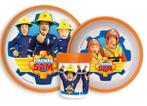 Brandweerman Sam Kinderservies - Magnetron, Ophalen of Verzenden, Nieuw