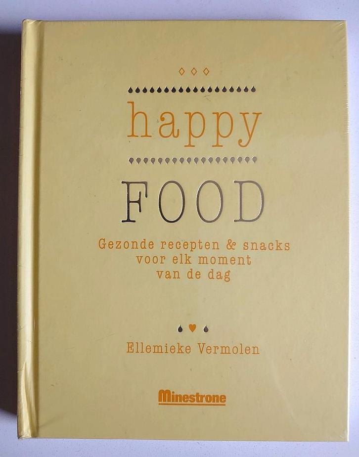 Happy Food - Ellemieke Vermolen - sealed, Boeken, Kookboeken, Nieuw, Europa, Gezond koken, Ophalen of Verzenden
