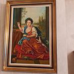 Olieverf op doek - Jan Op De Beeck - naar Pierre Mignard, Enlèvement