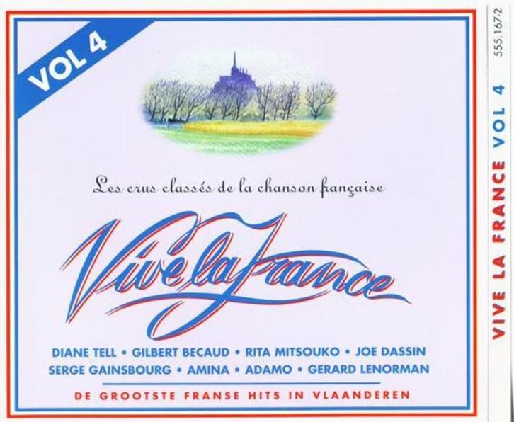 101 - VIVE LA FRANCE - VOL.4 - 2CD/BOX - NIEUW - COLLECTER, Cd's en Dvd's, Cd's | Verzamelalbums, Nieuw in verpakking, Pop, Verzenden