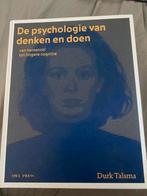 Boek: de psychologie van denken en doen, Boeken, Informatica en Computer, Ophalen of Verzenden, Zo goed als nieuw