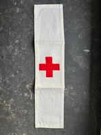 US WW2 zeer mooie aged medic armband met markings, Verzamelen, Ophalen of Verzenden