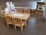 Sylvanian Families - Cuisine, frigo, armoire, four, table, Ophalen, Zo goed als nieuw