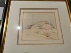 Sylvain Douven aquarel, Ophalen of Verzenden