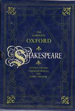 the complete oxford shakespeare 3 boeken 1987, Europa overig, Verzenden, Nieuw, Shakespeare