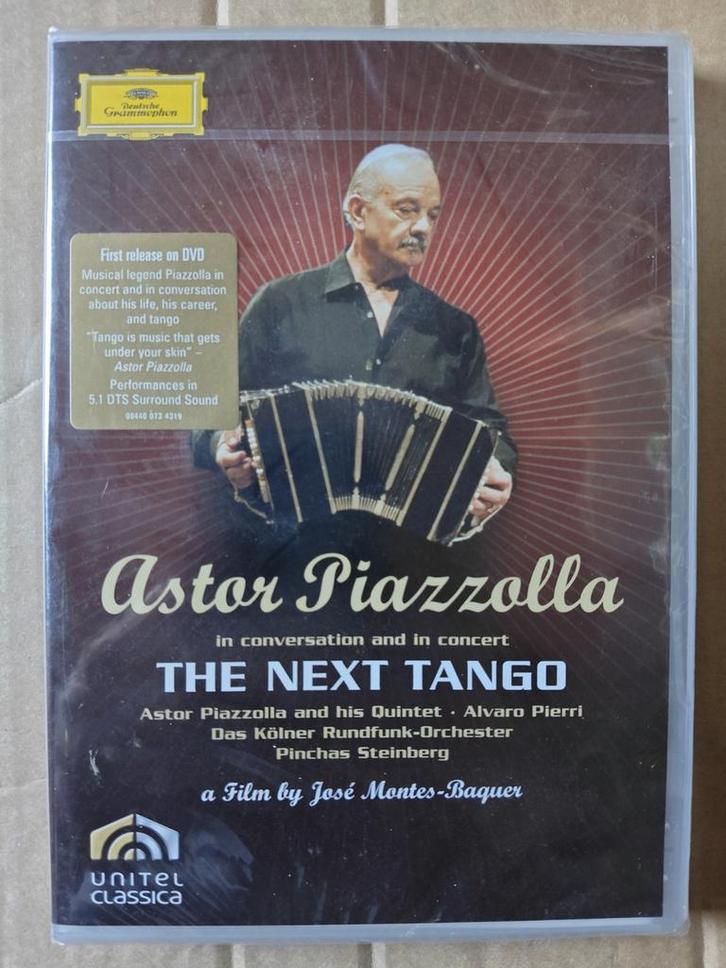 Astor Piazzolla - The Next Tango - NIEUW!, CD & DVD, DVD | Musique & Concerts, Neuf, dans son emballage, Documentaire, Tous les âges