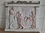 Bas-relief votif représentant Amphiaraos et un patient., Comme neuf, Enlèvement