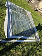 2 terrasoverkappingen als nieuw, moeten worden, Tuin en Terras, Ophalen, Gebruikt, Overige materialen