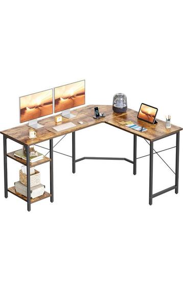 CubiCubi L-vormig bureau beschikbaar voor biedingen