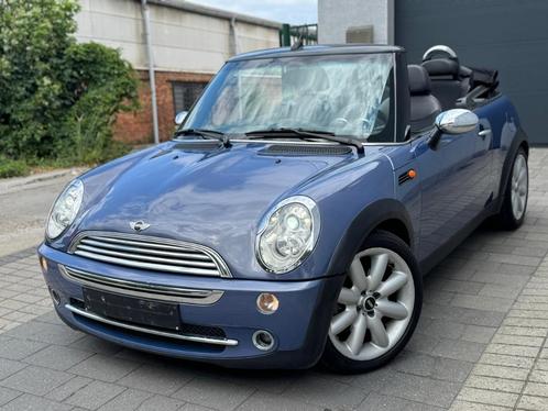 MINI COOPER 1.6i BENZINE CABRIO 2004 MET 127000 KM AIRCO, Auto's, Mini, Bedrijf, Te koop, Cooper, Airconditioning, Boordcomputer