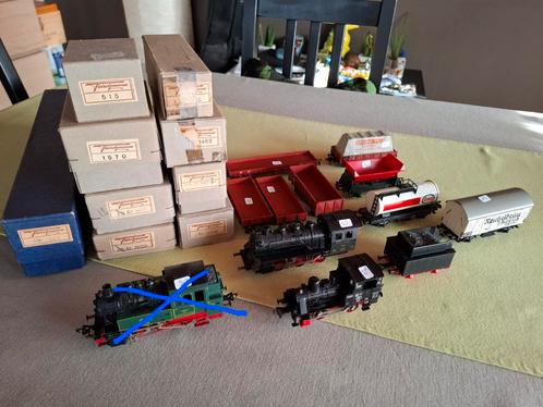 Set Fleischmann HO modeltreinen, Hobby en Vrije tijd, Modeltreinen | H0, Zo goed als nieuw, Locomotief, Fleischmann, Ophalen of Verzenden