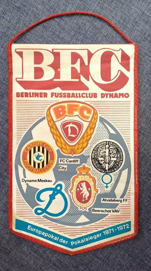 Beerschot VAV unieke vintage vaandel Europa Cup 1970s, Verzamelen, Sportartikelen en Voetbal, Zo goed als nieuw, Vaantje of Sjaal