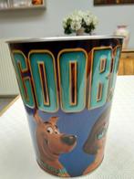 Seau à pop corn en métal Warner Bros Scooby-doo, Collections, Boîte en métal, Autres marques, Enlèvement ou Envoi, Autre, Neuf