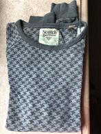 Sweater Scotch and Soda maat smal, Kleding | Heren, Ophalen, Zo goed als nieuw, Grijs, Scotch & Soda