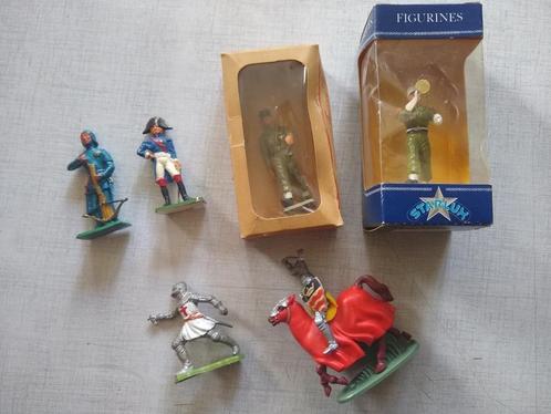 Figurines Starlux & Britains Lot de 6 petits soldats, Collections, Statues & Figurines, Utilisé, Humain, Enlèvement ou Envoi