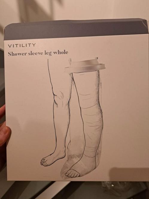 Douchehoes voor gips, volledig been - shower sleeve leg, Handtassen en Accessoires, Uiterlijk | Lichaamsverzorging, Zo goed als nieuw