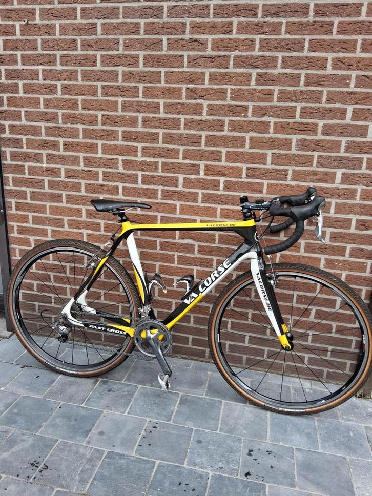 Koersfiets in zeer goede staat, Fietsen en Brommers, Fietsen | Racefietsen, Zo goed als nieuw, 28 inch, Carbon, 53 tot 57 cm, Ophalen