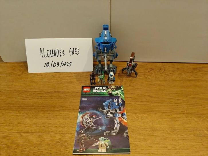 LEGO Star Wars AT-RT 75002, Kinderen en Baby's, Speelgoed | Duplo en Lego, Gebruikt, Lego, Complete set, Ophalen of Verzenden