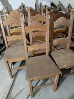12 boerenstoelen, eik, Antiek en Kunst, Antiek | Meubels | Stoelen en Sofa's, Ophalen