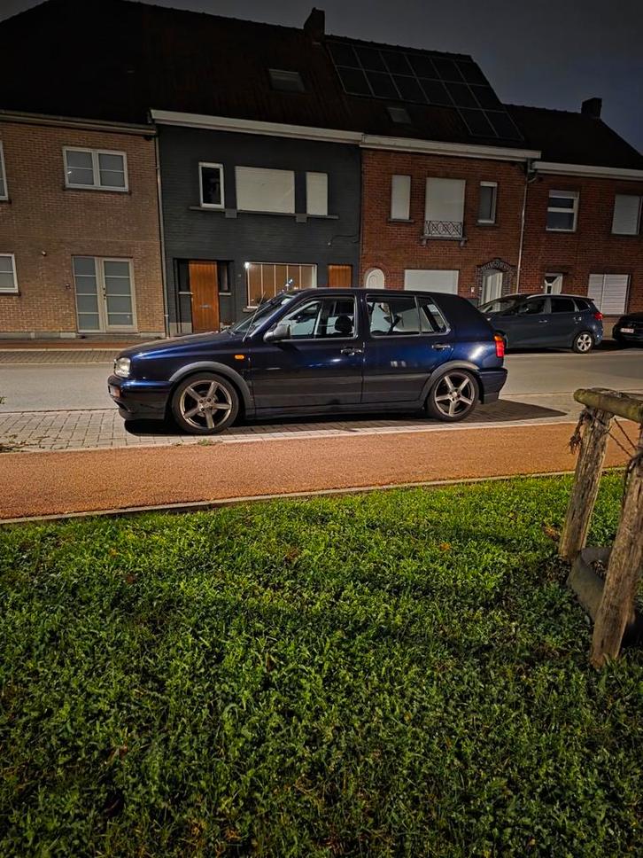 Volkswagen Golf MK3 ,Schroefset met keuring voor verkoop, Auto's, Volkswagen, Particulier, Benzine, Blauw, Blauw, Dealer onderhouden