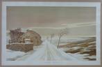 HENRY MEUNIER / LA FAGNE - HET VEN / CHROMOLITHO / 70x110cm, Ophalen of Verzenden
