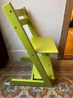 Tripp trapp stokke stoel limoen groen, Ophalen, Gebruikt