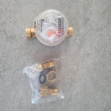 Watermeter teller water eau beschikbaar voor biedingen