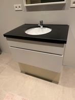 Badkamermeubel Graniet, Huis en Inrichting, Badkamer | Badkamermeubels, Ophalen, Gebruikt, 50 tot 100 cm, Minder dan 100 cm