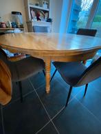 Table en pin vernie, Huis en Inrichting, Tafels | Eettafels, Ophalen, Gebruikt, Grenenhout