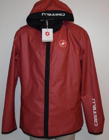 Regen - jacket Castelli - Cycling Team / Maat : XL