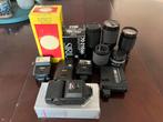 Canon FD and Pentax K lenses and flashes., Audio, Tv en Foto, Ophalen, Zo goed als nieuw