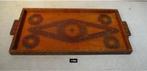 Mooie Antieke Houten Dienblad - 51x26, Ophalen of Verzenden, Zo goed als nieuw, Hout