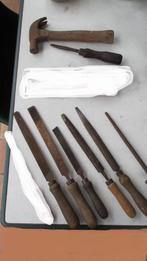 Oud hand gereedschap,  Vijlen , Beitels., Ophalen of Verzenden, Gebruikt