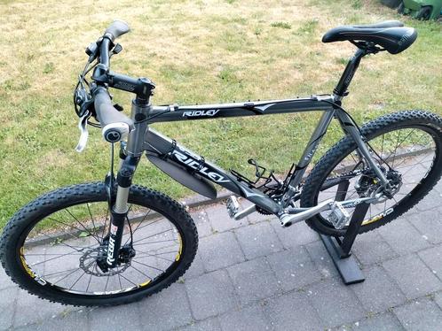 Ridley Shark, vanaf 1m80, shimano XT, schijfrem,  Reba vork, Fietsen en Brommers, Fietsen | Mountainbikes en ATB, Zo goed als nieuw