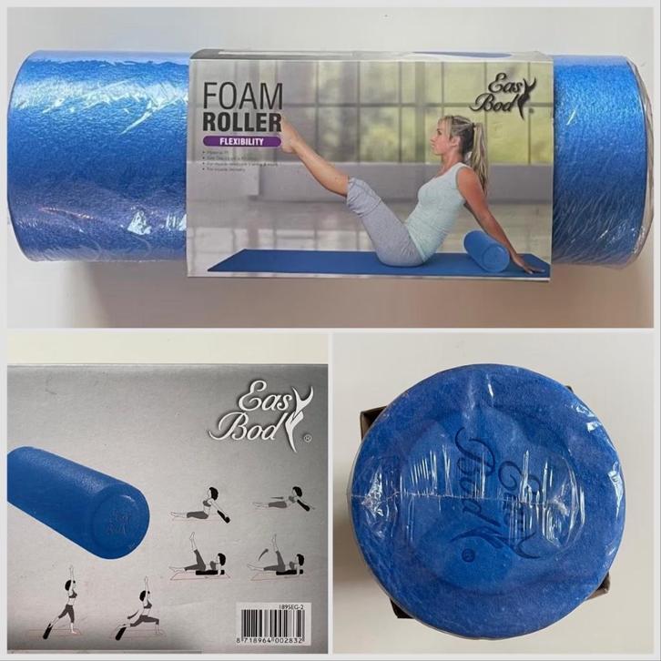 Fitness Roller - FoamRoller BodyEasy - Gloednieuw, Sport en Fitness, Fitnessmaterialen, Nieuw, Foamroller, Armen, Benen, Borst