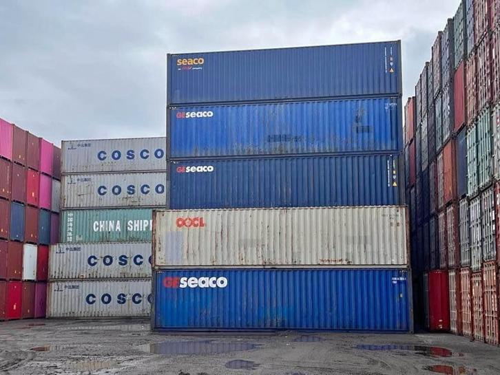 Container - 20/40 voet - GEBRUIKT/NIEUW, Doe-het-zelf en Bouw, Bouwketen en Schaftketen, Zo goed als nieuw, Ophalen of Verzenden