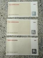Cheques cadeaux Burberry valeur 425€, Tickets & Billets