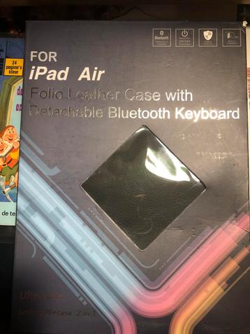 Ipad Air - Bluetooth Keyboard Case, Enlèvement ou Envoi, Comme neuf, Apple iPad Air