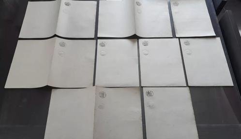 Koninklijke stempels+nationale stempel+belastingzegel+lot, Postzegels en Munten, Postzegels | Europa | Frankrijk, Postfris, Ophalen of Verzenden