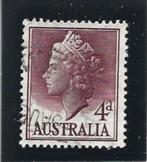 Australië 1957 Koningin Elizabeth II, Ophalen of Verzenden, Gestempeld