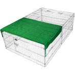 Konijnenren | Met schaduwnet | 183 x 122 x 60 cm, Animaux & Accessoires, Rongeurs & Lapins | Cages & Clapiers, Enclos, Envoi, Cobaye