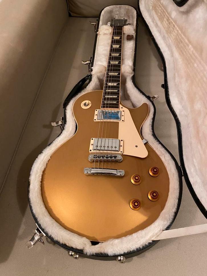 Gibson standard goldtop 2012, Muziek en Instrumenten, Snaarinstrumenten | Gitaren | Elektrisch, Zo goed als nieuw, Gibson, Ophalen