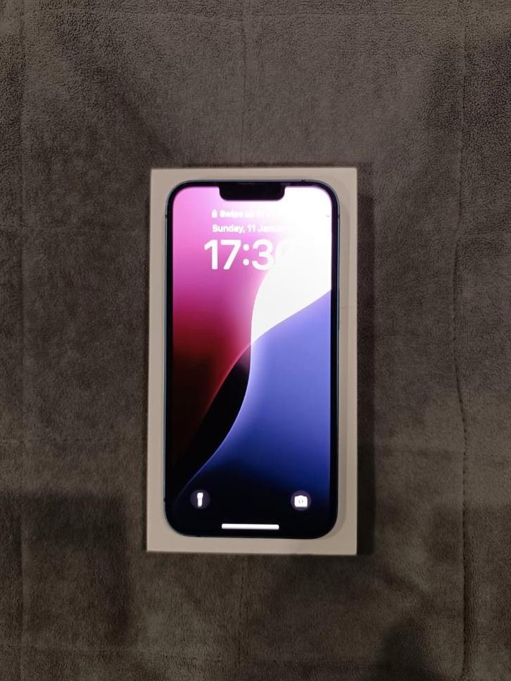 iPhone 13 – 128GB – Blauw, Télécoms, Téléphonie mobile | Apple iPhone, Comme neuf, 128 GB, Sans abonnement, Sans simlock, iPhone 13