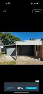 Garage, poorten, sandwichpanelen, Doe-het-zelf en Bouw, Platen en Panelen, Ophalen, Gebruikt