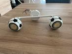 Lamp met 2 voetballen, Ophalen, Zo goed als nieuw