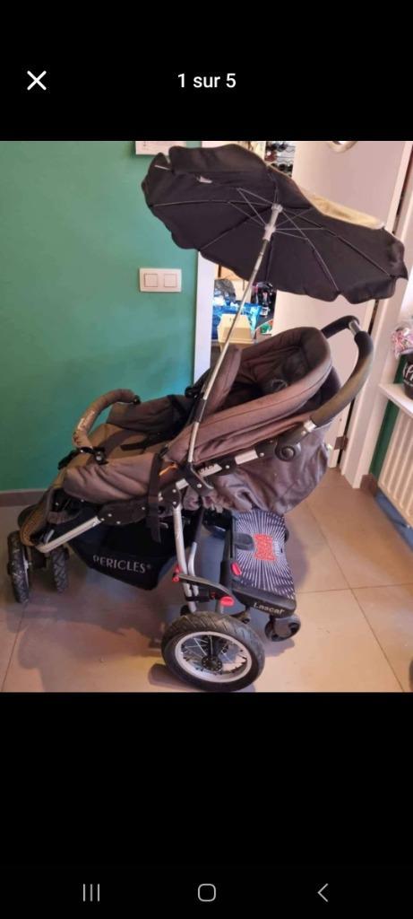 Pericles Evo IV kinderwagen + kinderwagen in zeer goede staa, Kinderen en Baby's, Kinderwagens en Combinaties, Gebruikt, Kinderwagen
