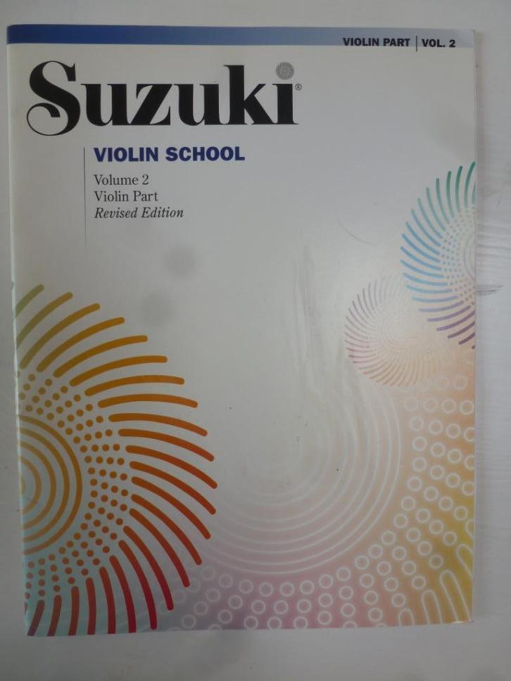 Suzuki violin school volume 2, Muziek en Instrumenten, Bladmuziek, Zo goed als nieuw, Les of Cursus, Viool of Altviool, Ophalen of Verzenden