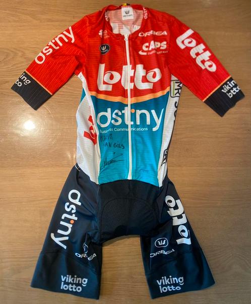Gesigneerd sprintpak - Maxim Van Gils - Amstel Gold Race, Vélos & Vélomoteurs, Accessoires vélo | Vêtements de cyclisme, Comme neuf