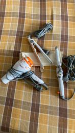 Electisch haardroger-krul en stijltang, Ophalen, Gebruikt, Haardroger