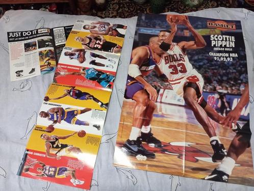 40 tal Basketball-magazines jaren '90 en grote basketposters, Verzamelen, Complete verzamelingen en Collecties, Ophalen